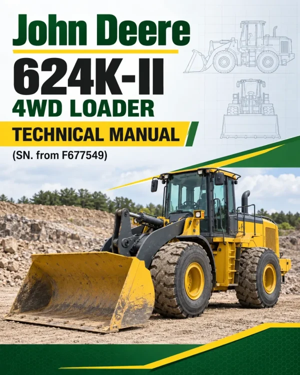 John Deere 624K-II 4WD Loader Technical Manual (SN. from F677549) John Deere 624K-II 4WD Loader Technical Manual (SN. from F677549)