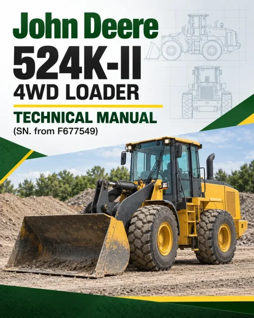 John Deere 524K-II 4WD Loader Technical Manual (SN. from F677549) John Deere 524K-II 4WD Loader Technical Manual (SN. from F677549)