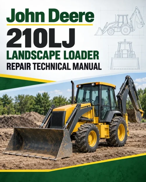 John Deere 210LJ Landscape Loader Repair Technical Manual John Deere 210LJ Landscape Loader Repair Technical Manual