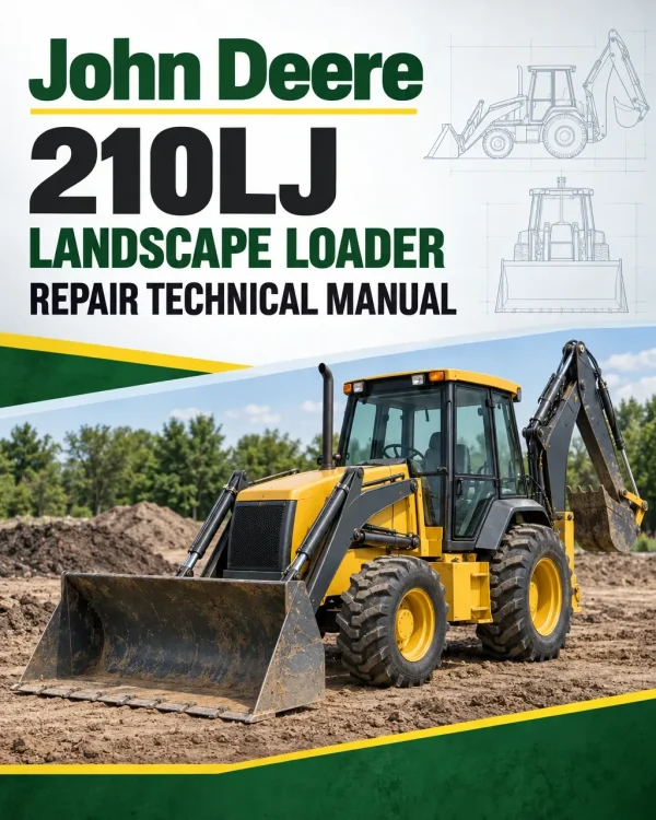 John Deere 210LJ Landscape Loader Repair Technical Manual John Deere 210LJ Landscape Loader Repair Technical Manual
