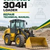 John Deere 304H Loader Repair Technical Manual