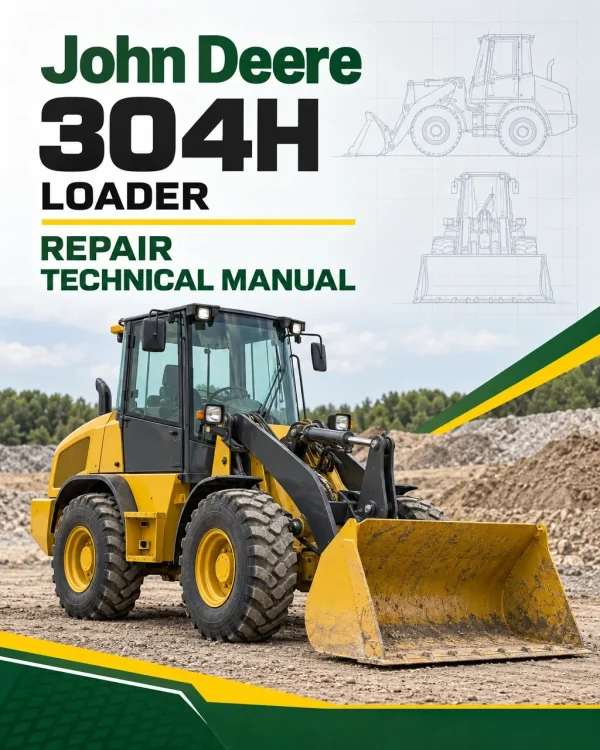 John Deere 304H Loader Repair Technical Manual