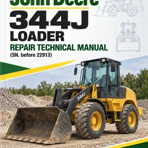 John Deere 344J Loader Repair Technical Manual (SN. before 22913) John Deere 344J Loader Repair Technical Manual (SN. before 22913)