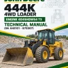 John Deere 444K 4WD Loader Engine 4045HDW54 T3 Technical Manual (SN. 642101 - 670307)