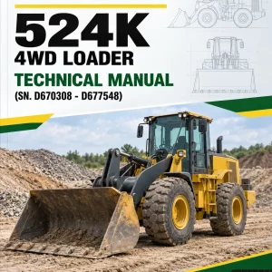 John Deere 524K 4WD Loader Technical Manual (SN. D670308 - D677548) John Deere 524K 4WD Loader Technical Manual (SN. D670308 - D677548)