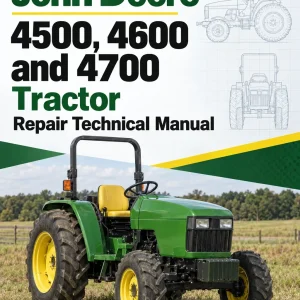 John Deere 4500, 4600 and 4700 Tractor Repair Technical Manual