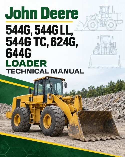 John Deere 544G, 544G LL, 544G TC, 624G, 644G Loader Technical Manual John Deere 544G, 544G LL, 544G TC, 624G, 644G Loader Technical Manual