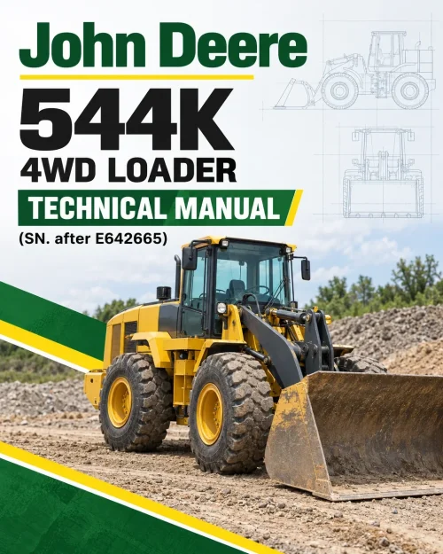 John Deere 544K 4WD Loader Technical Manual (SN. after E642665)