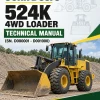 John Deere 524K 4WD Loader Technical Manual (SN. D000001 - D001000)