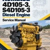 Komatsu 4D105-3, S4D105-3 Diesel Engine Service Manual