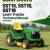 John Deere SST15, SST16, SST18 Lawn Tractor Technical Manual (TM1908) John Deere SST15, SST16, SST18 Lawn Tractor Technical Manual (TM1908)