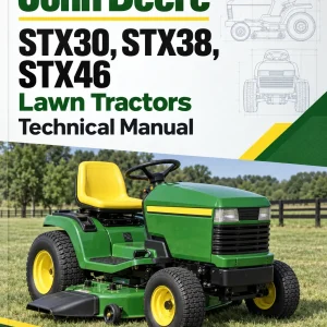 John Deere STX30, STX38, STX46 Lawn Tractors Technical Manual John Deere STX30, STX38, STX46 Lawn Tractors Technical Manual
