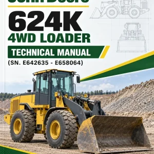 John Deere 624K 4WD Loader Technical Manual (SN. E642635 - E658064) John Deere 624K 4WD Loader Technical Manual (SN. E642635 - E658064)