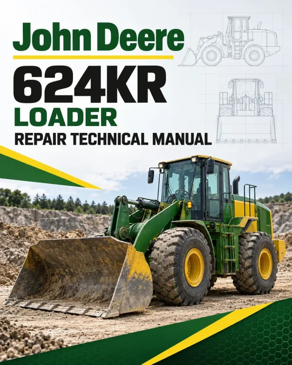 John Deere 624KR Loader Repair Technical Manual