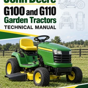 John Deere G100 and G110 Garden Tractors Technical Manual (TM2020)