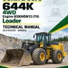 John Deere 644K 4WD Engine 6090HDW13 (iT4) Loader Technical Manual (S.N 634315 - 658064)