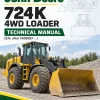 John Deere 724K 4WD Loader Technical Manual (S.N. after F658297 - )