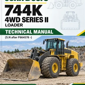 John Deere 744K 4WD Series II Loader Technical Manual (S.N after F664578 -)