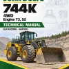 John Deere 744K 4WD Engine T3, S2 Technical Manual (S.N 632968 - 664100)