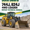 John Deere 744J, 824J 4WD Loader Repair Technical Manual