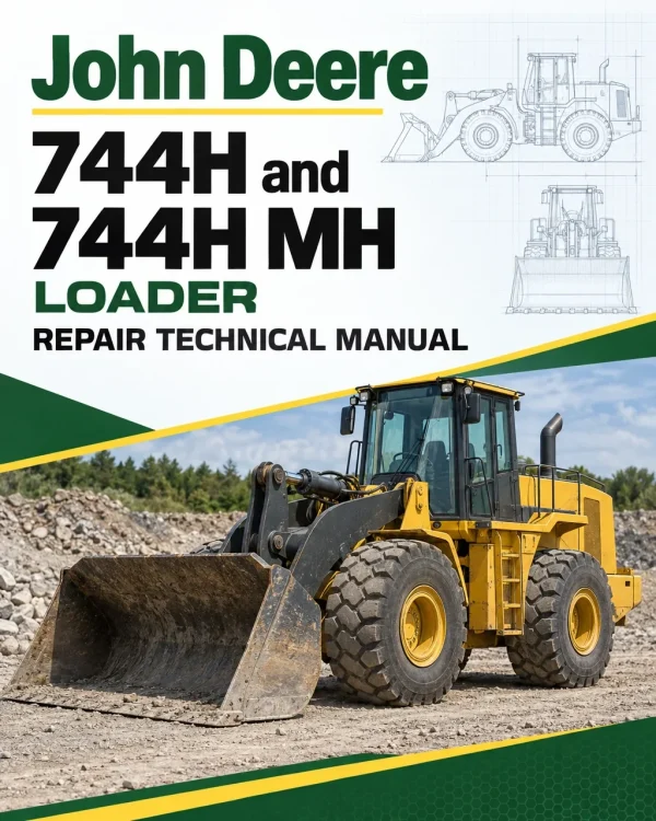 John Deere 744H and 744H MH Loader Repair Technical Manual