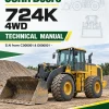 John Deere 724K 4WD Technical Manual (S.N from C000001 & D000001 - )