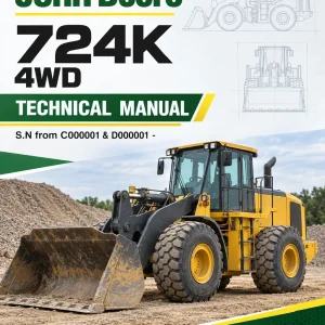 John Deere 724K 4WD Technical Manual (S.N from C000001 & D000001 - )