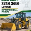John Deere 324H, 344H Loader Repair Technical Manual