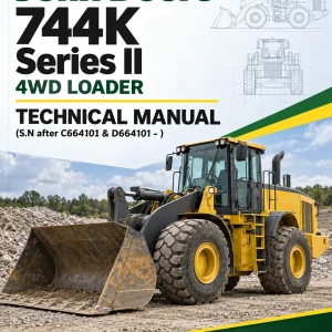 John Deere 744K Series II 4WD Loader Technical Manual (S.N after C664101 & D664101 - ) John Deere 744K Series II 4WD Loader Technical Manual (S.N after C664101 & D664101 - )