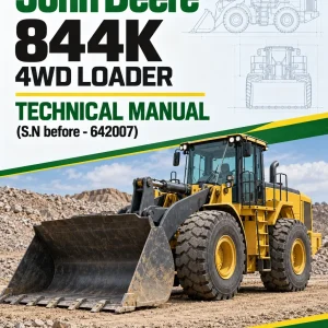 John Deere 844K 4WD Loader Technical Manual (S.N before - 642007) John Deere 844K 4WD Loader Technical Manual (S.N before - 642007)
