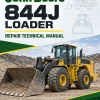 John Deere 844J Loader Repair Technical Manual