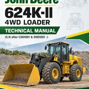 John Deere 624K-II 4WD Loader Technical Manual (S.N after C001001 & D001001 -) John Deere 624K-II 4WD Loader Technical Manual (S.N after C001001 & D001001 -)