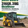 John Deere 316GR, 318G SkidSteer Technical Manual (Manual Controls & S.N G298752 -)