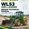 John Deere WL53 4WD Loader Repair Technical Manual (S.N D100008 - D100079)