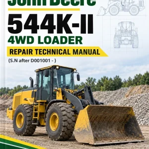 John Deere 544K-II 4WD Loader Repair Technical Manual (S.N after D001001 - ) John Deere 544K-II 4WD Loader Repair Technical Manual (S.N after D001001 - )