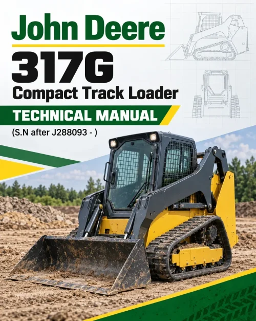 John Deere 317G Compact Track Loader Technical Manual (S.N after J288093 - ) John Deere 317G Compact Track Loader Technical Manual (S.N after J288093 - )