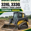 John Deere 331G, 333G Compact Track Loader Technical Manual (S.N E314413 - )