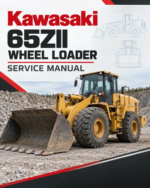 Kawasaki 65ZII Wheel Loader Service Manual
