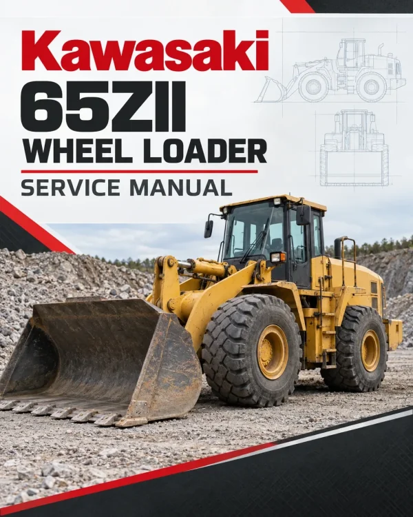 Kawasaki 65ZII Wheel Loader Service Manual Kawasaki 65ZII Wheel Loader Service Manual