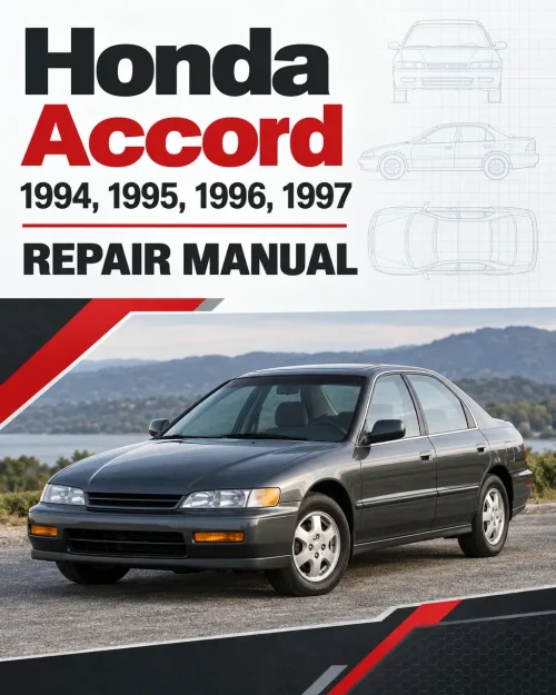 Honda Accord 1994, 1995, 1996, 1997 Repair Manual Honda Accord 1994, 1995, 1996, 1997 Repair Manual