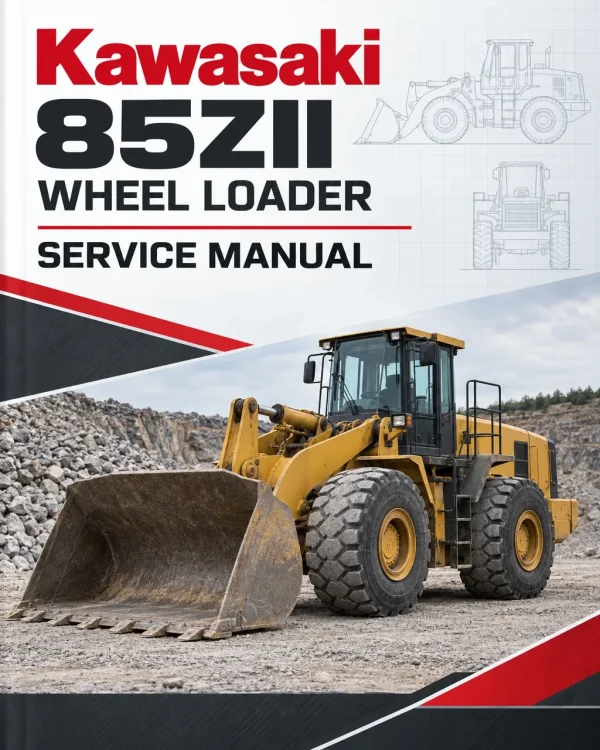 Kawasaki 85ZII Wheel Loader Service Manual Kawasaki 85ZII Wheel Loader Service Manual