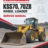 Kawasaki KSS70, 70ZII Wheel Loader Service Manual