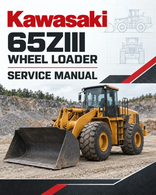 Kawasaki 65ZIII Wheel Loader Service Manual