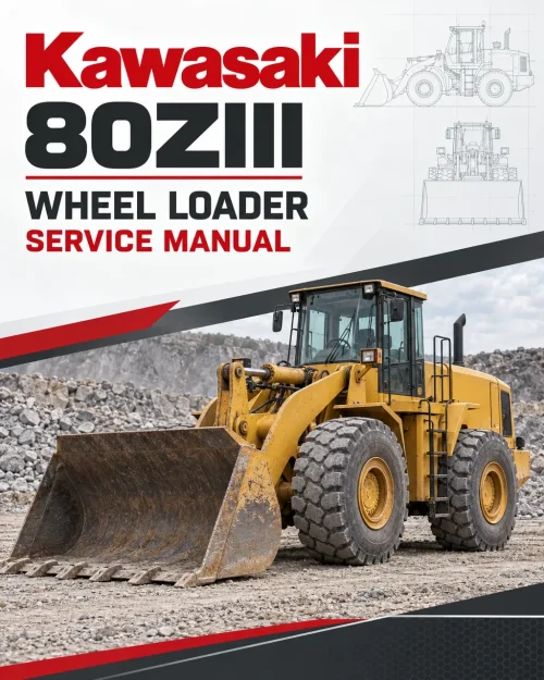 Kawasaki 80ZIII Wheel Loader Service Manual