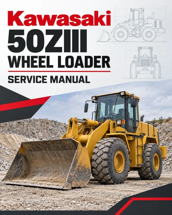 Kawasaki 50ZIII Wheel Loader Service Manual