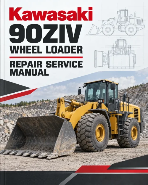 Kawasaki 90ZIV Wheel Loader Repair Service Manual Kawasaki 90ZIV Wheel Loader Repair Service Manual