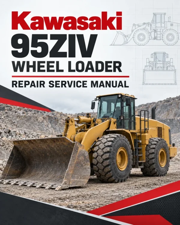 Kawasaki 95ZIV Wheel Loader Repair Service Manual
