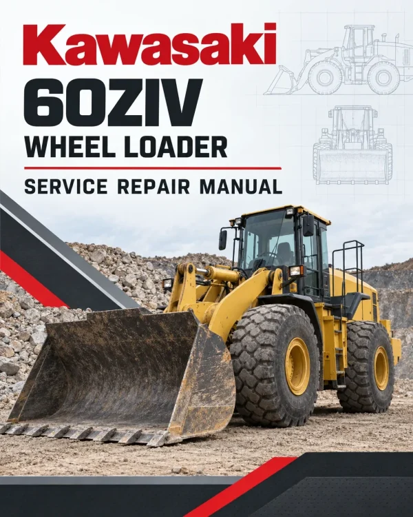 Kawasaki 60ZIV Wheel Loader Repair Service Manual