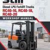 Still Diesel LPG Forklift Trucks RC40: RC40-16, RC40-18, RC40-20 Workshop Manual Still Diesel LPG Forklift Trucks RC40: RC40-16, RC40-18, RC40-20 Workshop Manual
