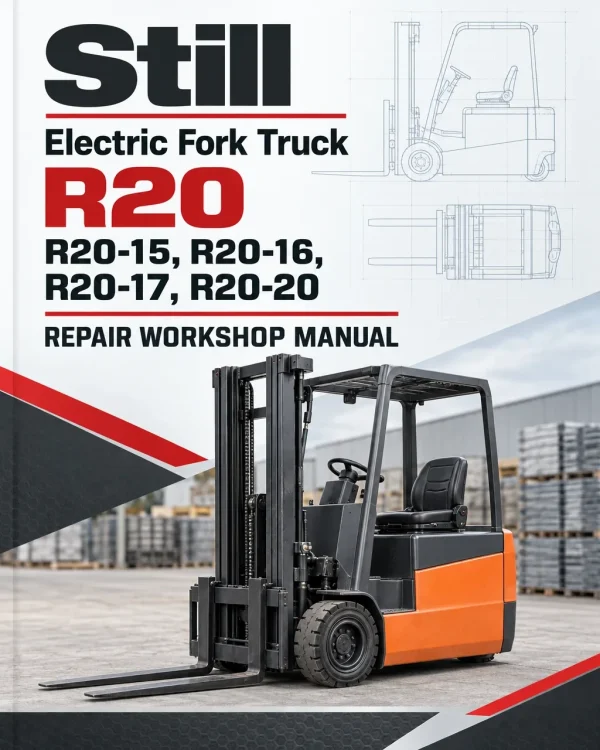 Still Electric Fork Truck R20: R20-15, R20-16, R20-17, R20-20 Repair Workshop Manual Still Electric Fork Truck R20: R20-15, R20-16, R20-17, R20-20 Repair Workshop Manual